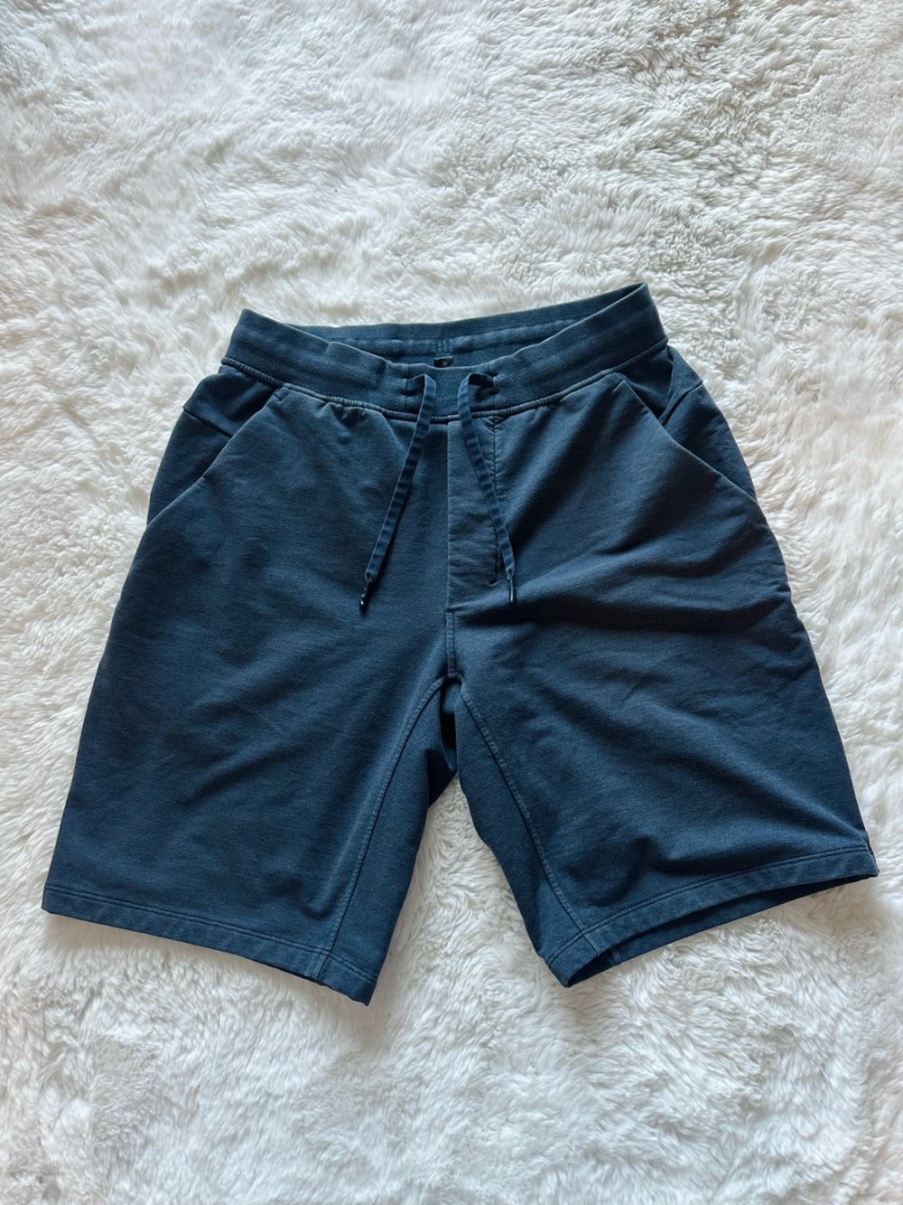 lululemon athletica Men's Navy Drawstring Shorts